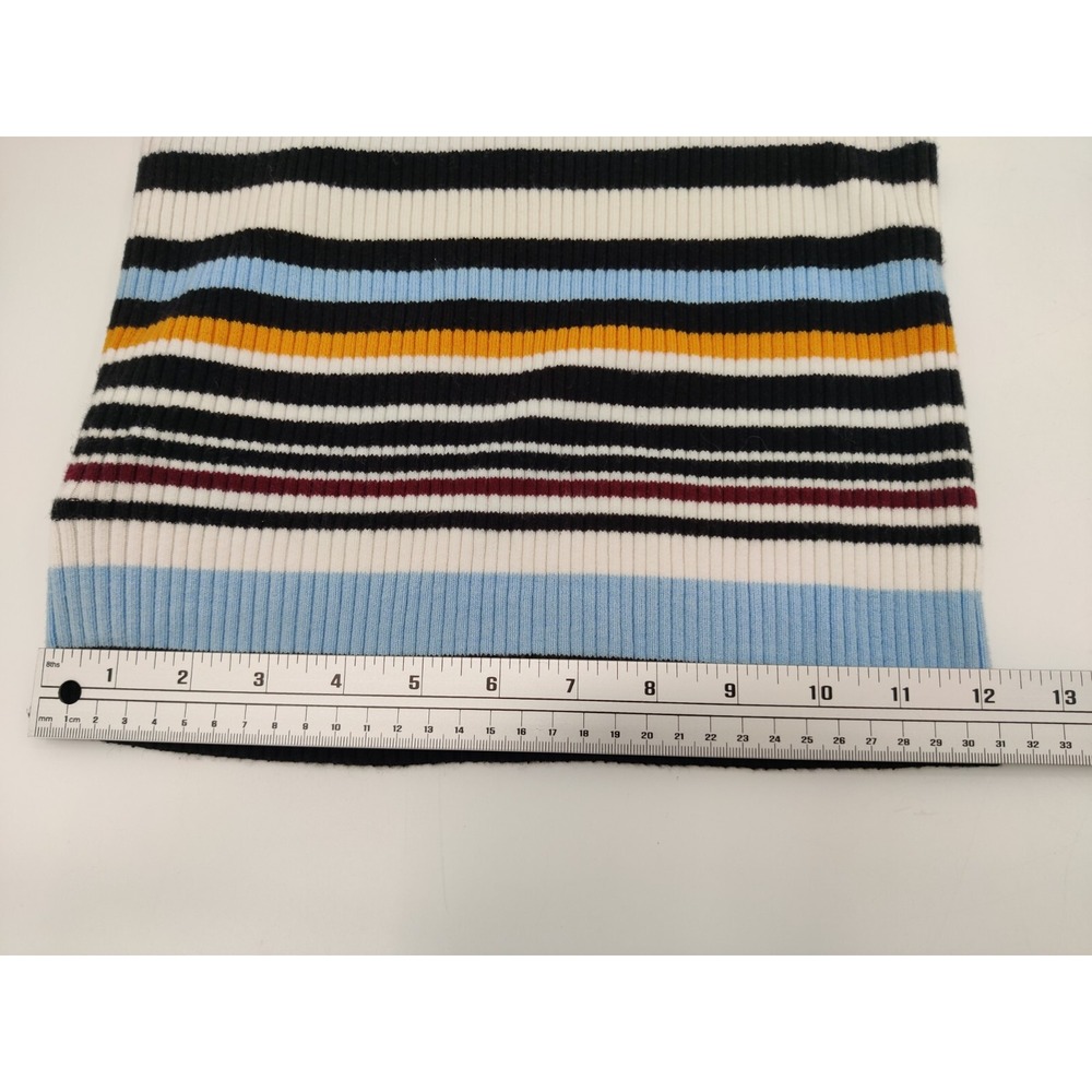 BCBGeneration Womens Ribbed Striped Mini Skirt Multi Color Size XS - Picture 8 of 9